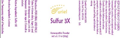 Sulfur 3x Powder..